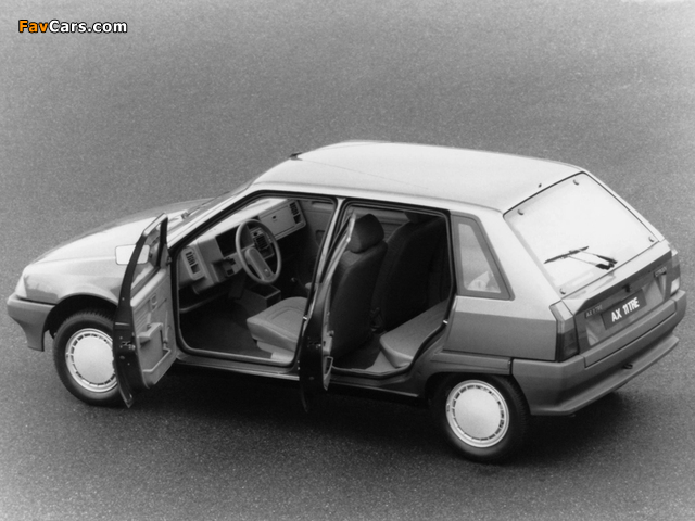 Citroën AX 5-door 1988–91 pictures (640 x 480)