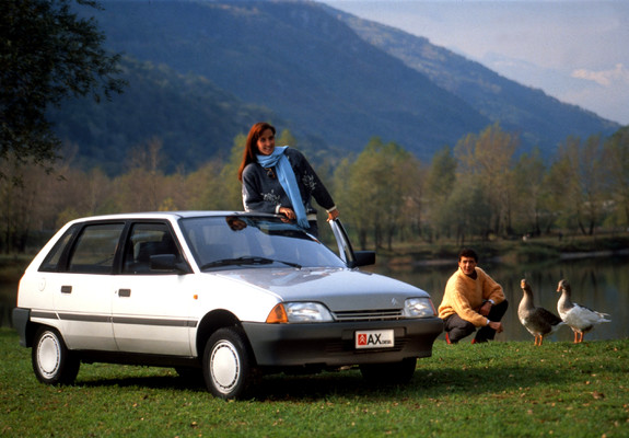 Citroën AX 14 TRD 5-door 1989–91 photos