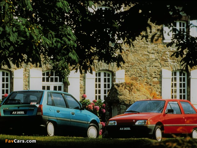 Citroën AX 14 TRD 5-door 1989–91 photos (640 x 480)