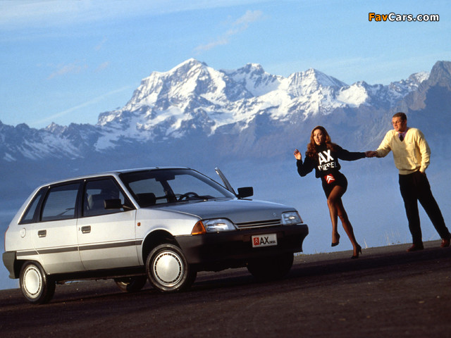 Citroën AX 14 TRD 5-door 1989–91 pictures (640 x 480)