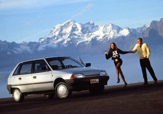 Citroën AX 14 TRD 5-door 1989–91 pictures