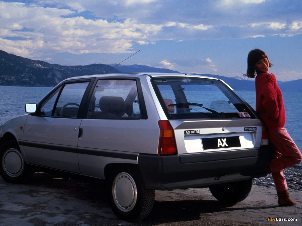 Citroën AX 10 TRE 3-door 1989–91 images (1024 x 768)