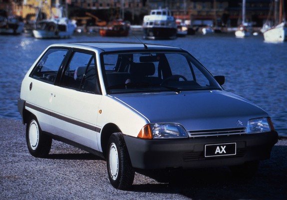 Citroën AX 10 TRE 3-door 1989–91 photos