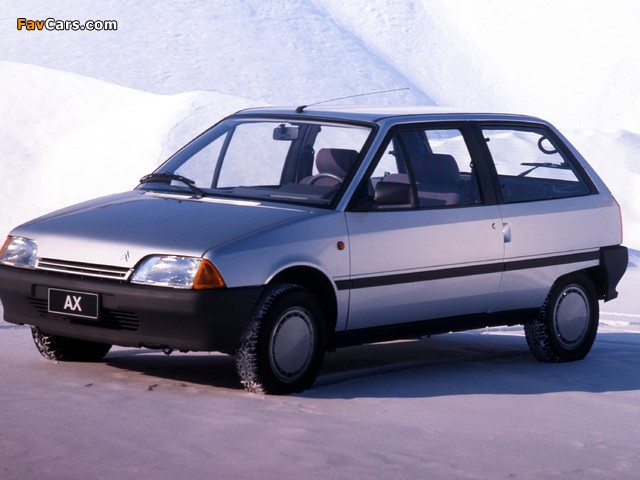 Citroën AX 10 TRE 3-door 1989–91 photos (640 x 480)