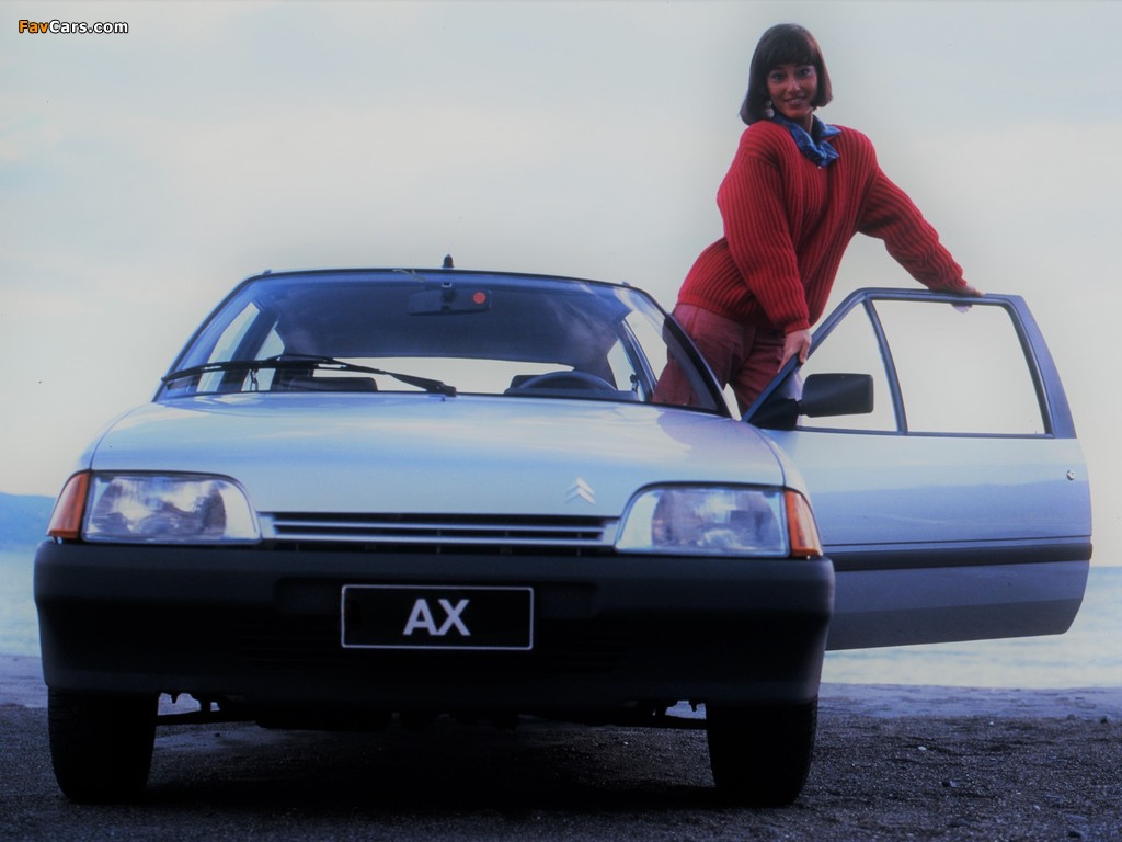 Citroën AX 10 TRE 3-door 1989–91 pictures (1024 x 768)