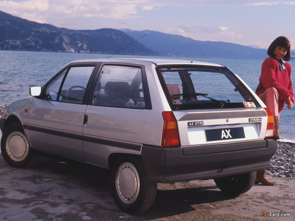 Citroën AX 10 TRE 3-door 1989–91 pictures (1024 x 768)