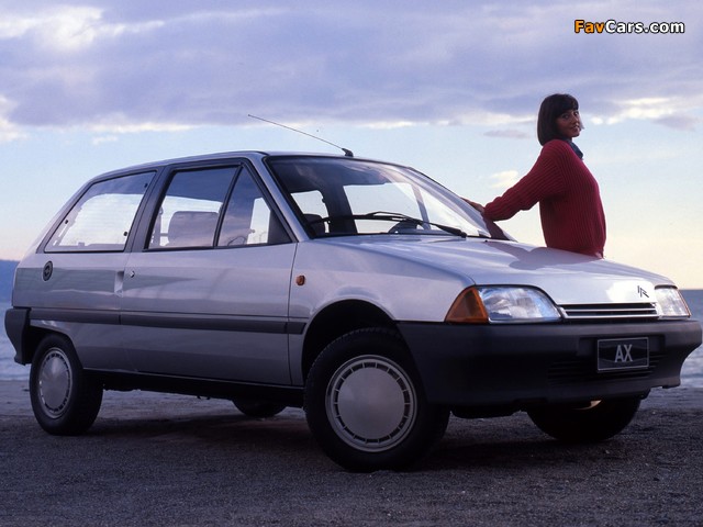 Citroën AX 10 TRE 3-door 1989–91 pictures (640 x 480)