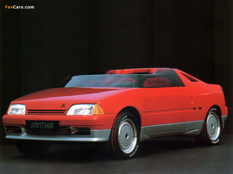 Images of Citroën Xanthia Concept 1986 (800 x 600)