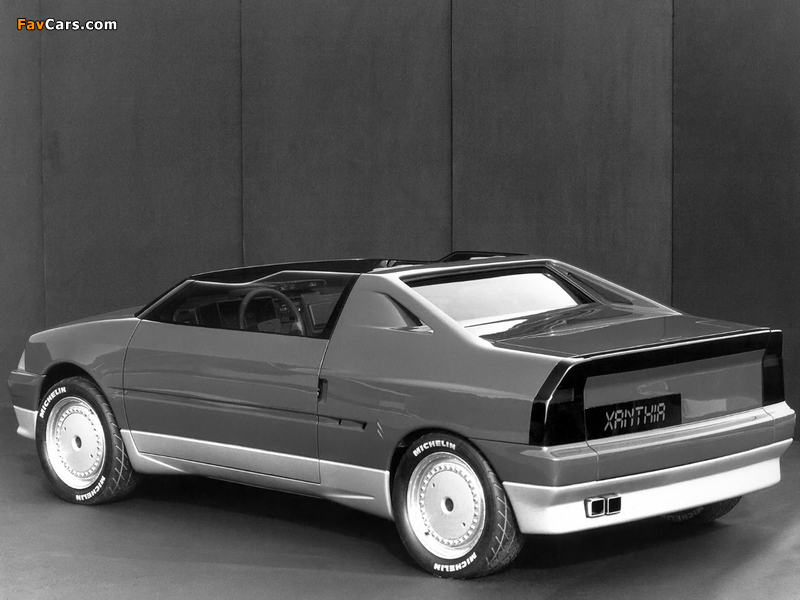 Images of Citroën Xanthia Concept 1986 (800 x 600)