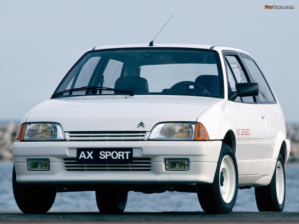 Images of Citroën AX Sport 1987 (1024 x 768)