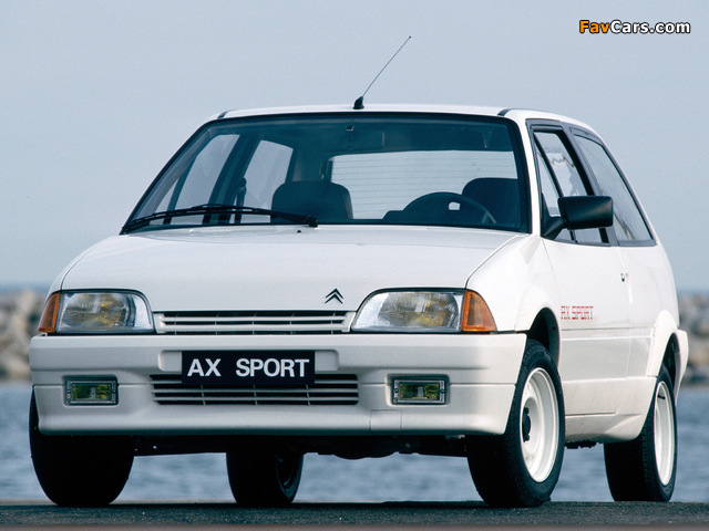 Images of Citroën AX Sport 1987 (640 x 480)