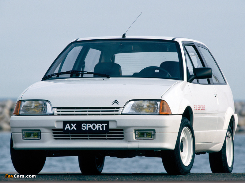 Images of Citroën AX Sport 1987 (800 x 600)