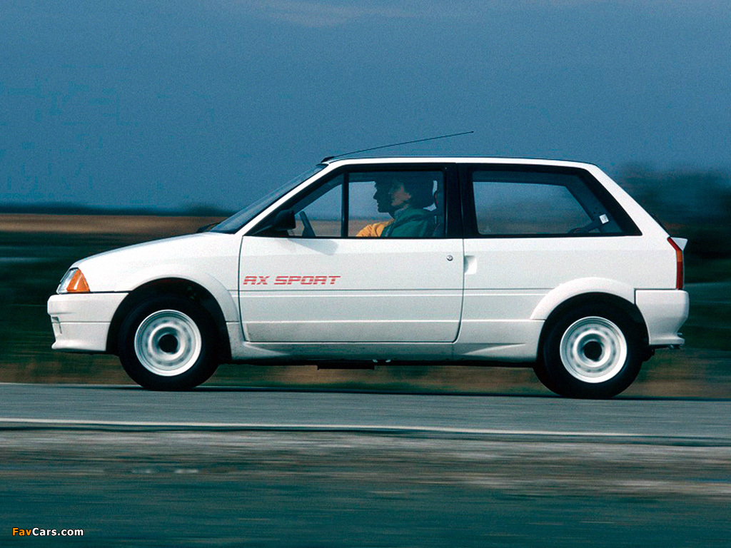 Images of Citroën AX Sport 1987 (1024 x 768)