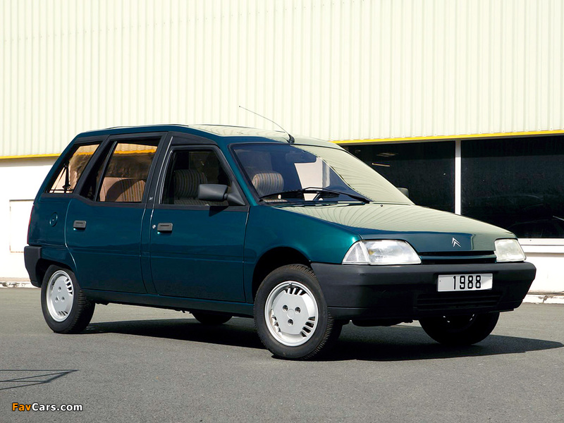 Images of Citroën AX Van Evasion Prototype by Heuliez 1988 (800 x 600)