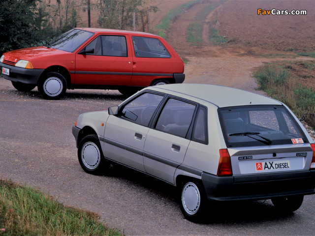 Images of Citroën AX 14 TRD 5-door 1989–91 (640 x 480)