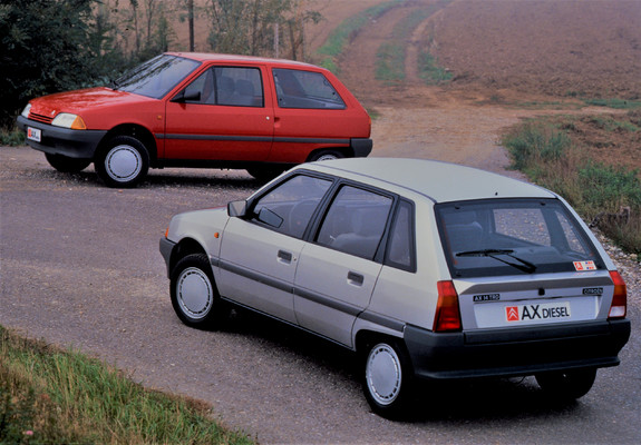 Images of Citroën AX 14 TRD 5-door 1989–91