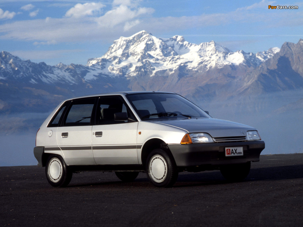 Images of Citroën AX 14 TRD 5-door 1989–91 (1024 x 768)