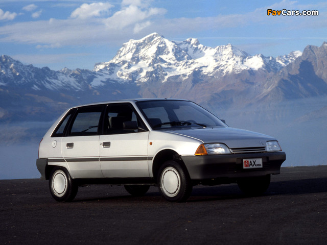 Images of Citroën AX 14 TRD 5-door 1989–91 (640 x 480)