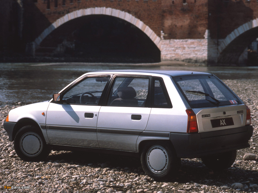 Photos of Citroen AX 11 TRE 5-door 1987–89 (1024 x 768)