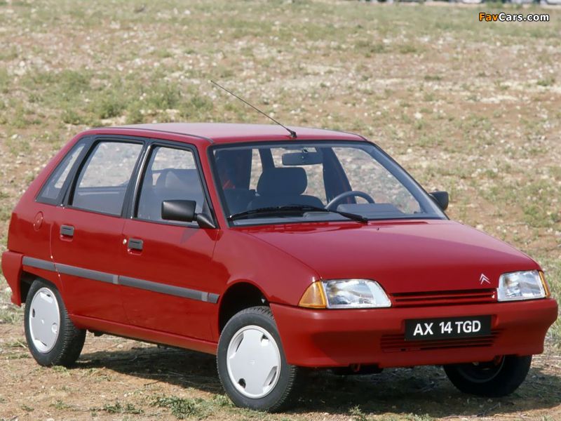 Photos of Citroën AX 5-door 1988–91 (800 x 600)