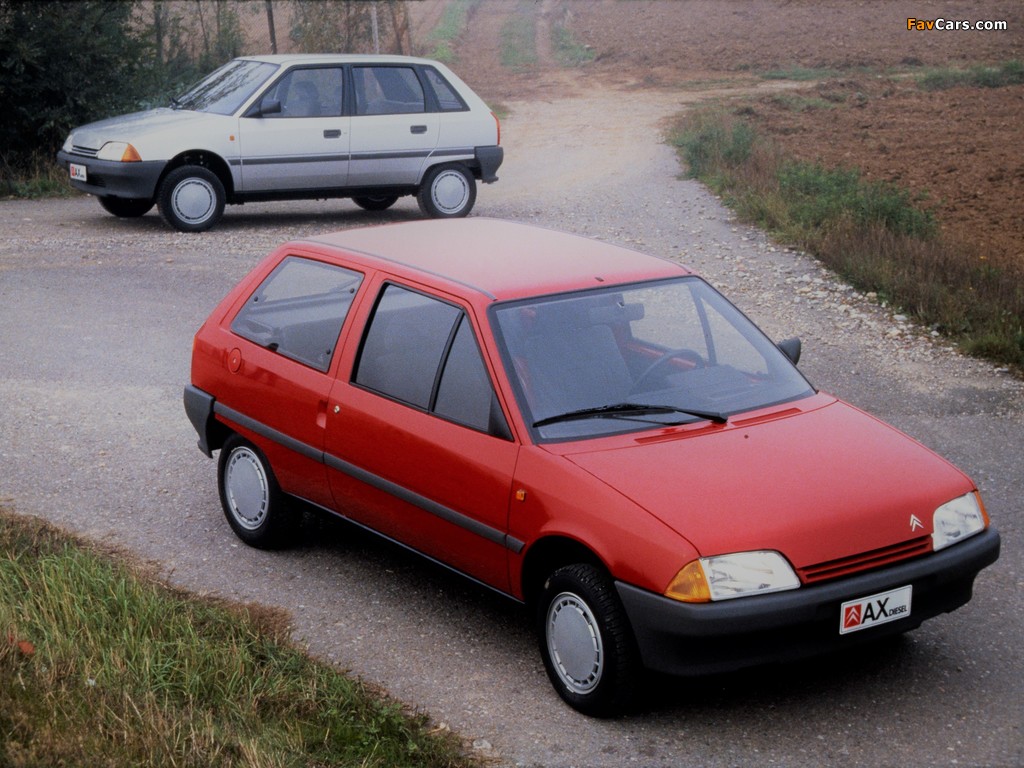 Photos of Citroën AX 14 TRD 5-door 1989–91 (1024 x 768)