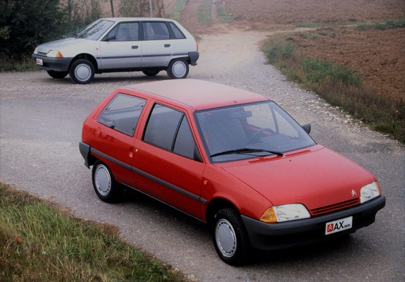 Photos of Citroën AX 14 TRD 5-door 1989–91