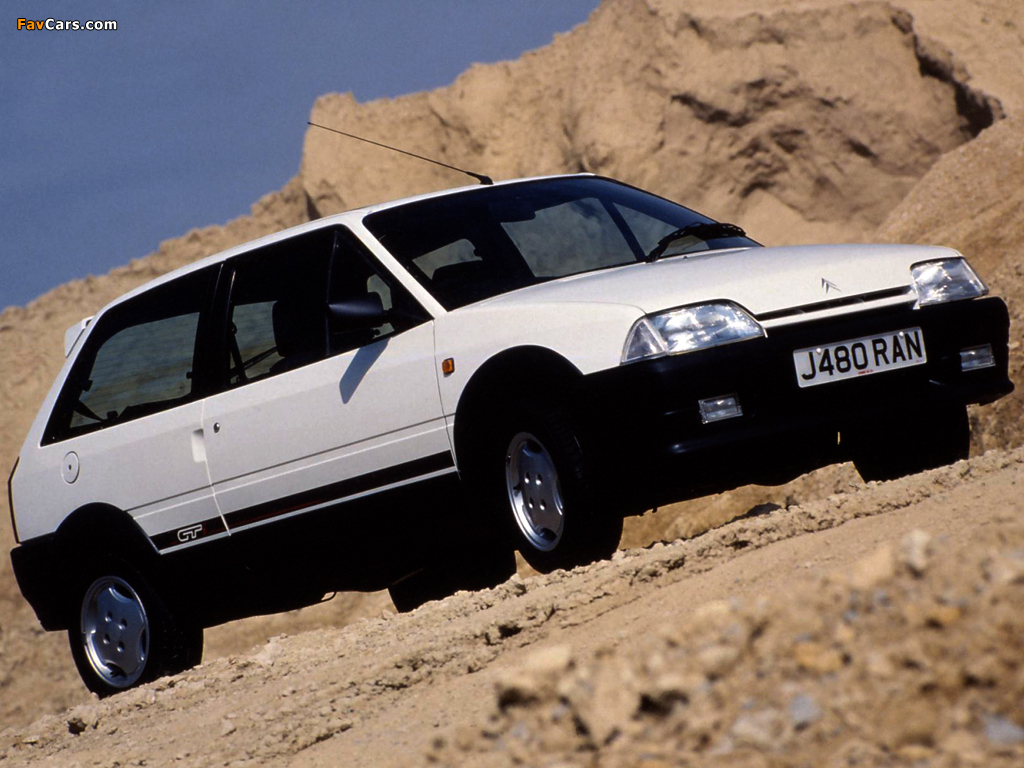 Photos of Citroën AX GTi UK-spec 1990–91 (1024 x 768)