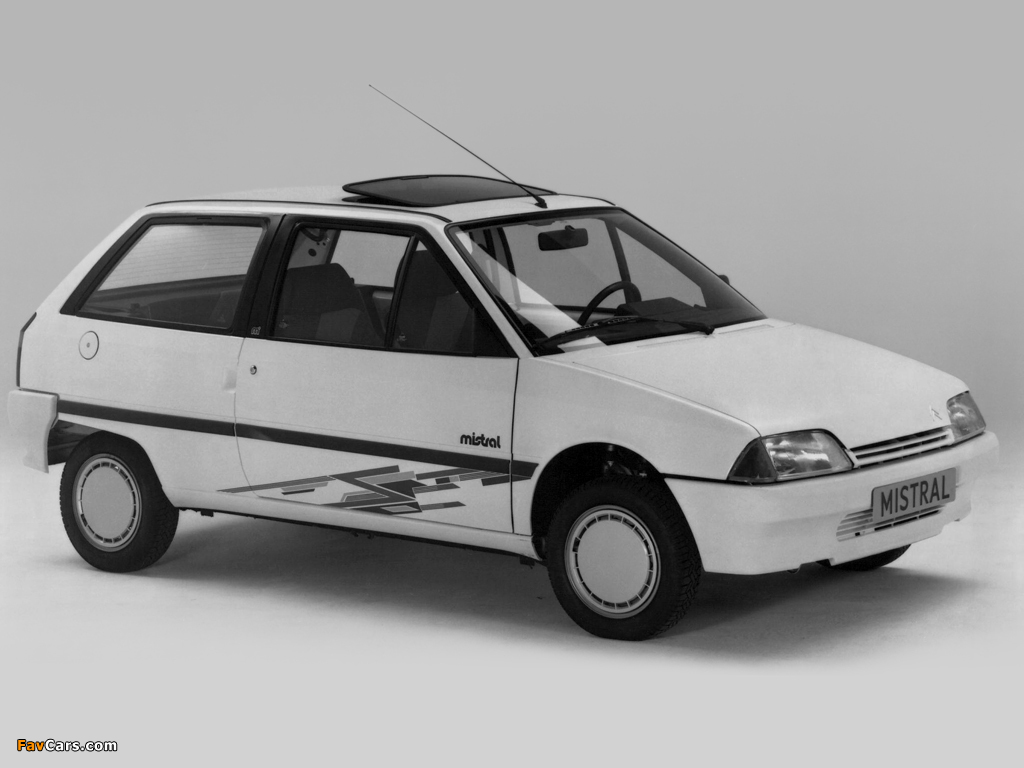 Pictures of Citroën AX Mistral 3-door (1024 x 768)