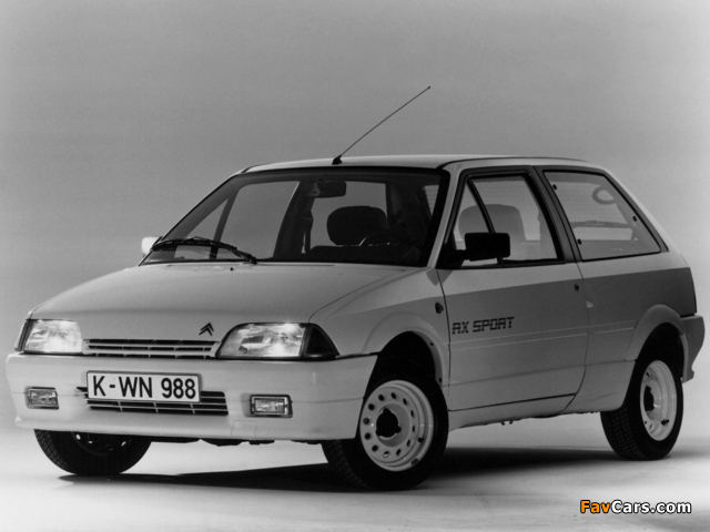 Pictures of Citroën AX Sport 1987 (640 x 480)