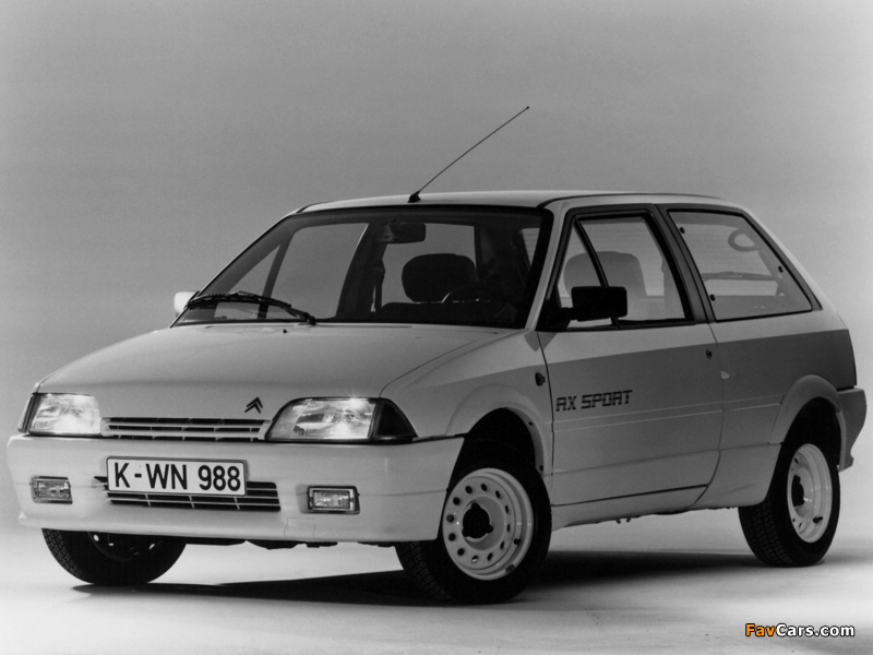 Pictures of Citroën AX Sport 1987 (800 x 600)
