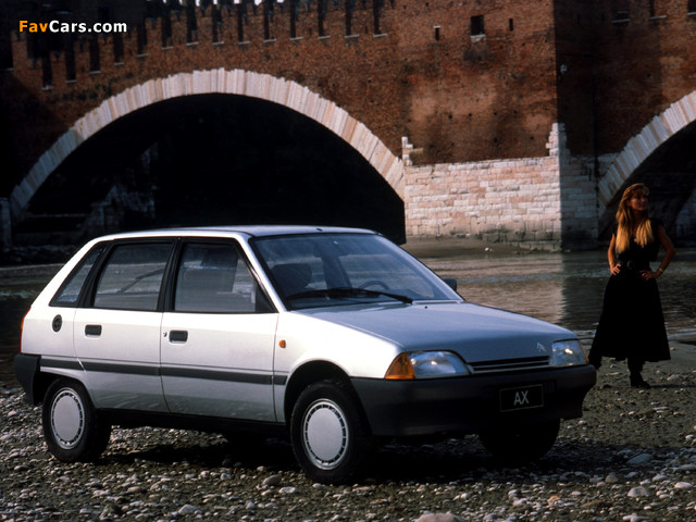 Pictures of Citroen AX 11 TRE 5-door 1987–89 (640 x 480)