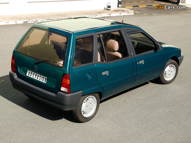 Pictures of Citroën AX Van Evasion Prototype by Heuliez 1988 (640 x 480)