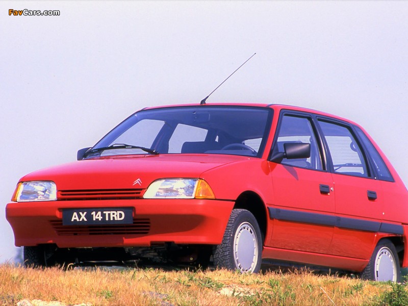 Pictures of Citroën AX 14 TRD 5-door 1989–91 (800 x 600)