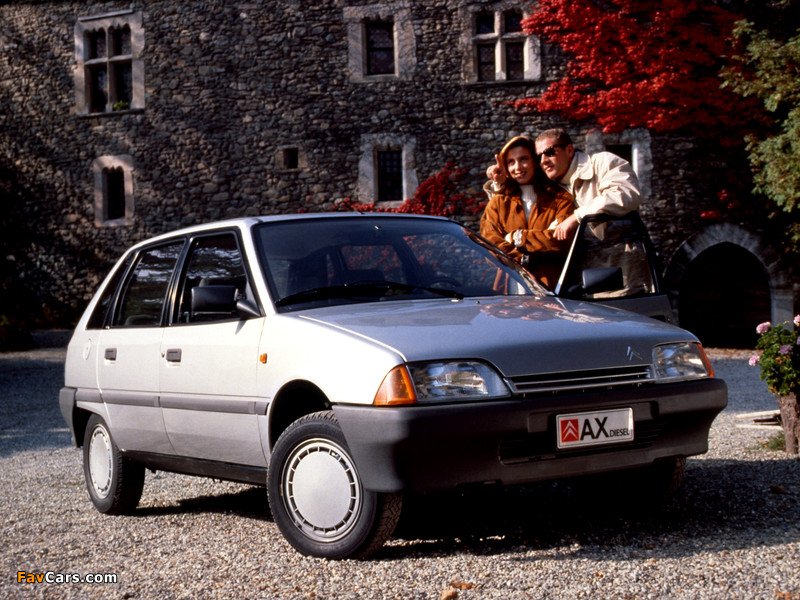 Pictures of Citroën AX 14 TRD 5-door 1989–91 (800 x 600)