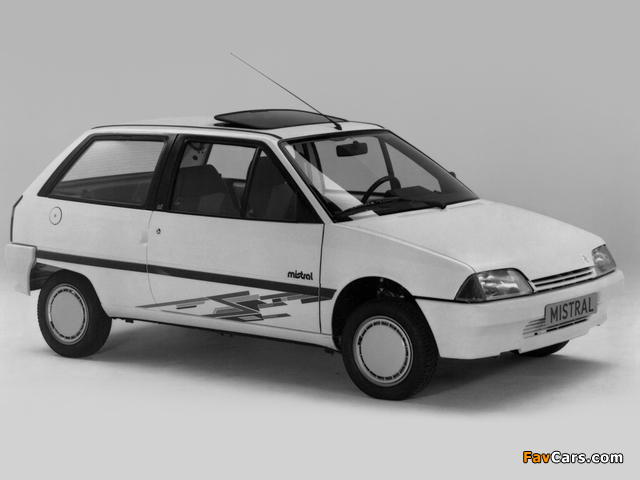 Pictures of Citroën AX Mistral 3-door (640 x 480)