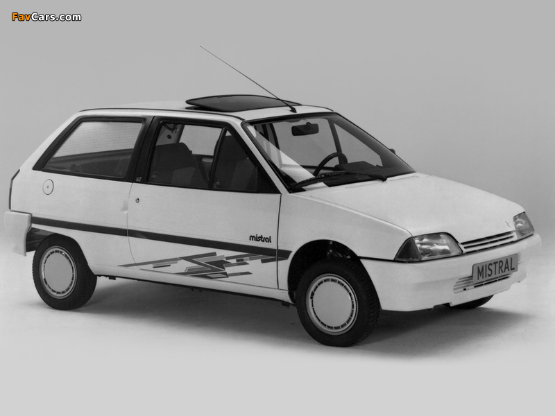 Pictures of Citroën AX Mistral 3-door (800 x 600)
