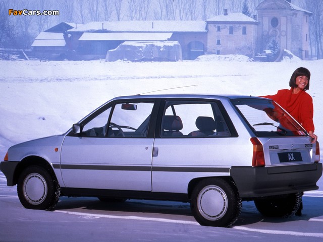 Pictures of Citroën AX 10 TRE 3-door 1989–91 (640 x 480)