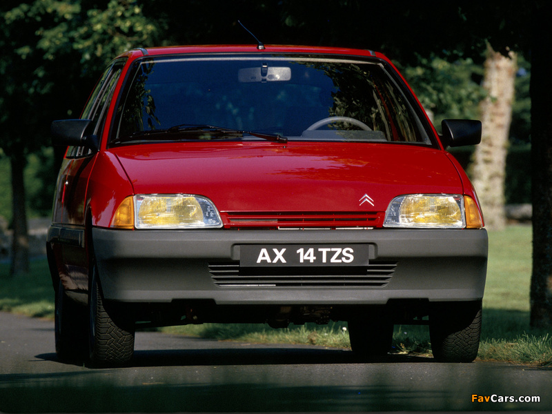 Citroën AX 3-door 1986–91 wallpapers (800 x 600)