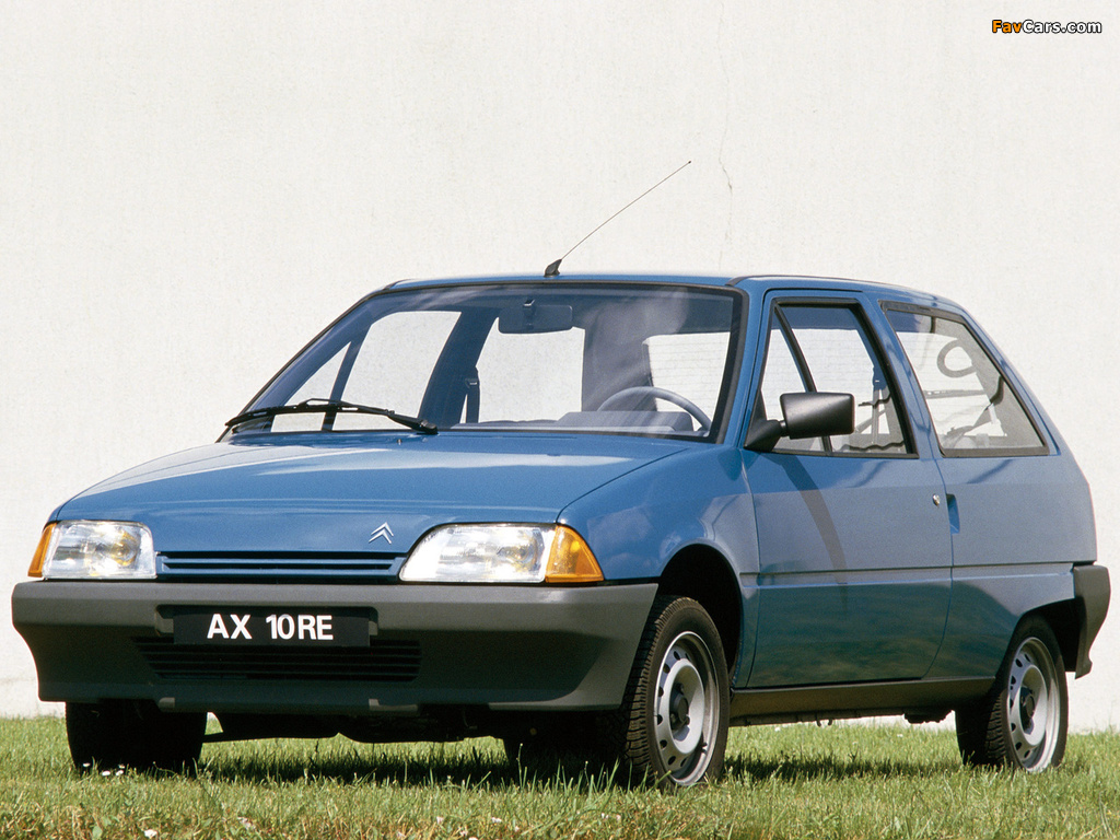 Citroën AX 3-door 1986–91 wallpapers (1024 x 768)