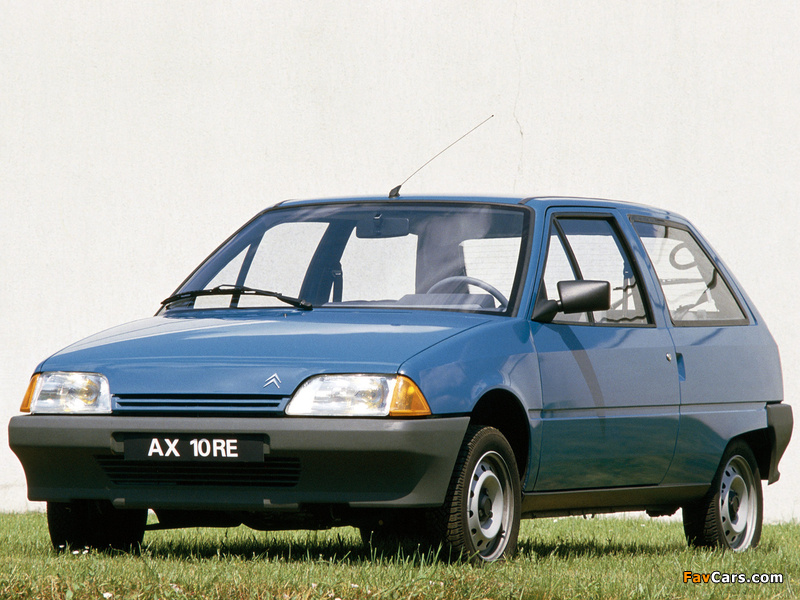 Citroën AX 3-door 1986–91 wallpapers (800 x 600)