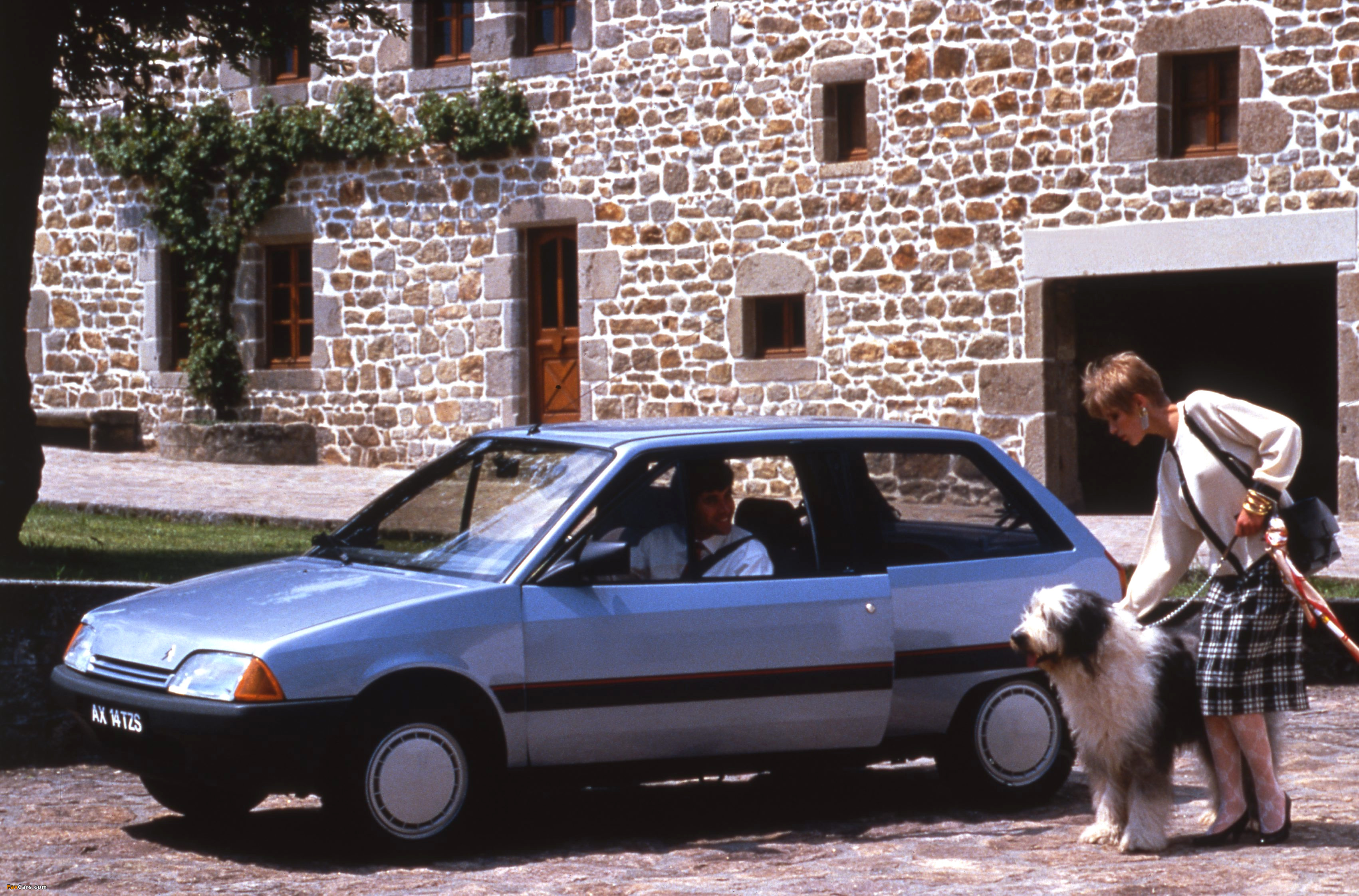Citroën AX 14 TZS 3-door 1986–88 wallpapers (3403 x 2244)