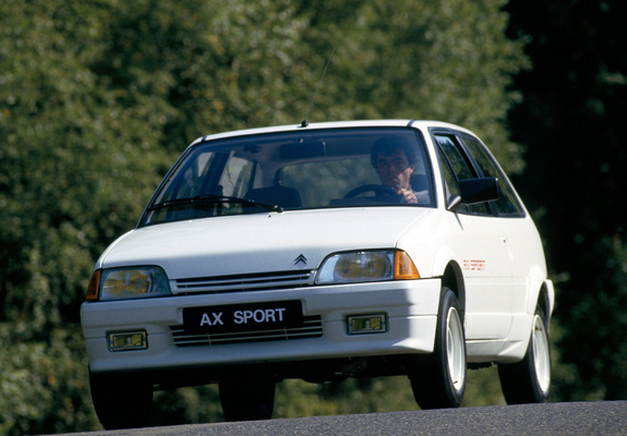 Citroën AX Sport 1987 wallpapers