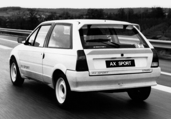 Citroën AX Sport 1988–91 wallpapers