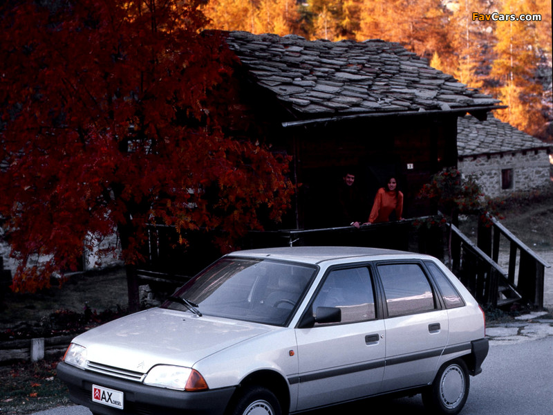 Citroën AX 14 TRD 5-door 1989–91 wallpapers (800 x 600)