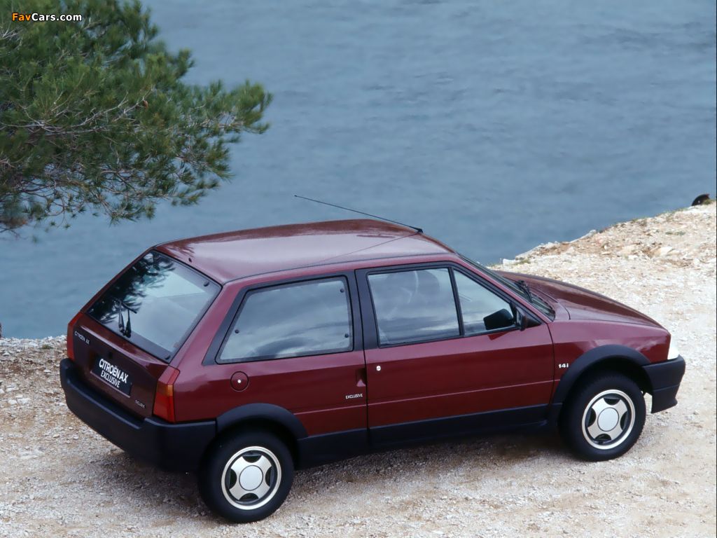 Citroën AX 3-door 1991–98 wallpapers (1024 x 768)