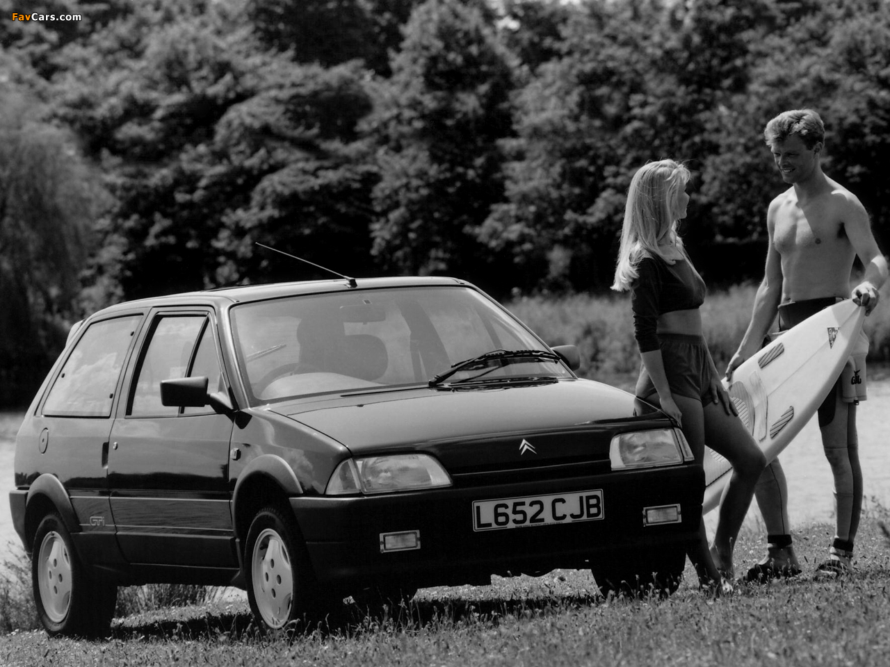 Citroën AX GTi UK-spec 1991–98 wallpapers (1280 x 960)