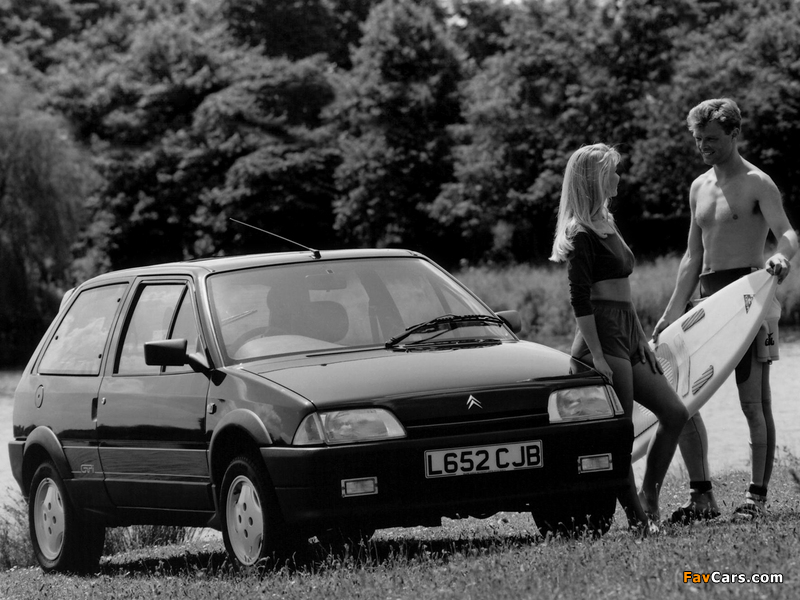 Citroën AX GTi UK-spec 1991–98 wallpapers (800 x 600)