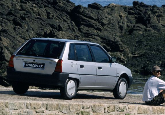 Citroën AX 5-door 1991–98 wallpapers