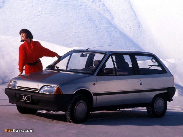 Citroën AX 10 TRE 3-door 1989–91 wallpapers (640 x 480)