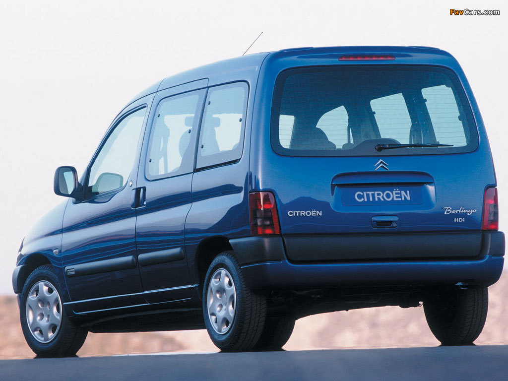Citroën Berlingo Multispace 1996–2002 photos (1024 x 768)